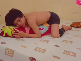 I am a young and beautiful Indonesian Chinese girl and I am a porn star, here is my solo scene.