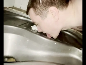Public beach restroom gay humiliation