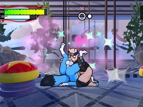 Gay hentai game pornplay with a ninja surprise gangbang ending