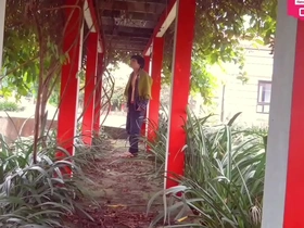 Public solo adventure in a Chinese New Year celebration