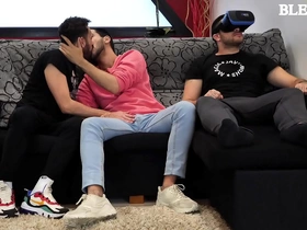Douglas Smith and Marcus Rush enjoy a hot gay scene in an Italian villa.