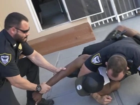 Gay officers are on the hunt for a black suspect and they are not playing games.