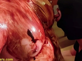 This hot Asian man has a chocolate-coated body and his nipples are ready to be sucked. Muscle worship at its finest.