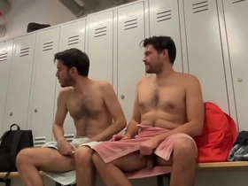 Public gay sex in the locker room: a taboo desire
