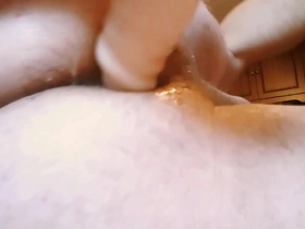 Gay Russian with dildo in action again.