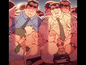 Hot gay action: blowjobs, anal sex, and more in Makumoon animation compilation