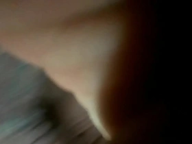 A young gay mans solo pleasure with a dildo.