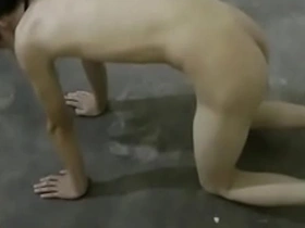 Asian BDSM doggy style sex scenes with bondage