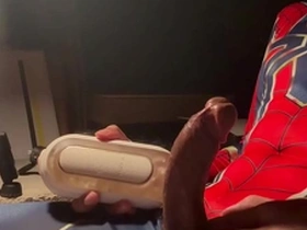 Tenga Flip Zero (EV) alone in Bangkok gay masturbation experience