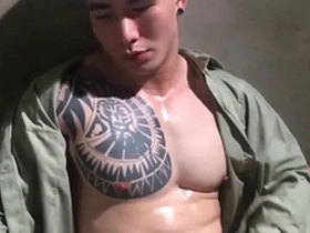Asian gay scene in Buffalo 2 with cum fetish