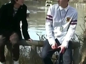 Young Shunichi self-pleasure in the most perverted manner.