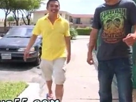 First time outdoor gay porn cam experience: public outing