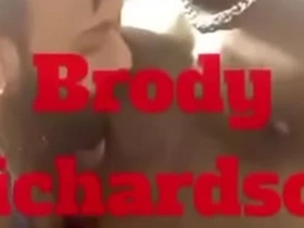 Sizzling gay sex show with black and Asian bodybuilders
