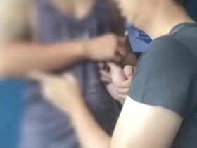 Muscular tutor teaches gay blowjob skills in Melvinadventures video.